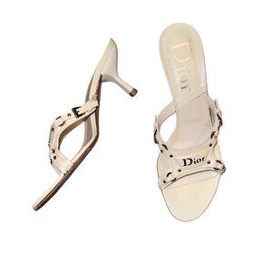 Dior Women's Elegant Cream Heels